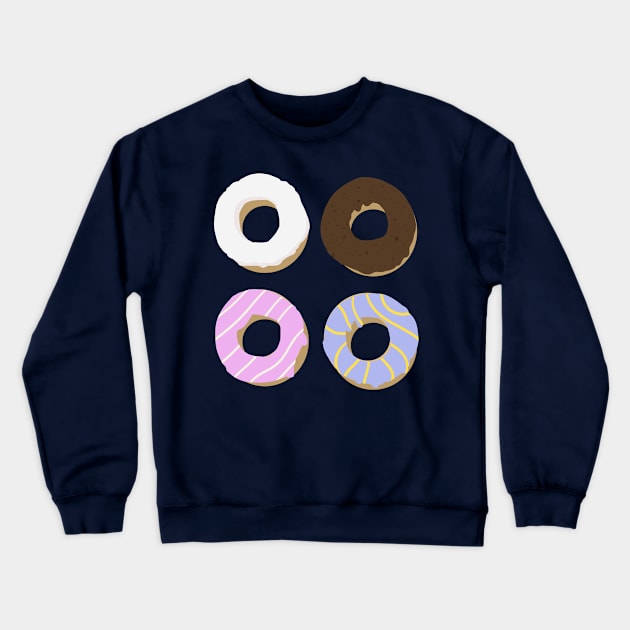 Do Donuts Crewneck Sweatshirt by MonsieurPanda